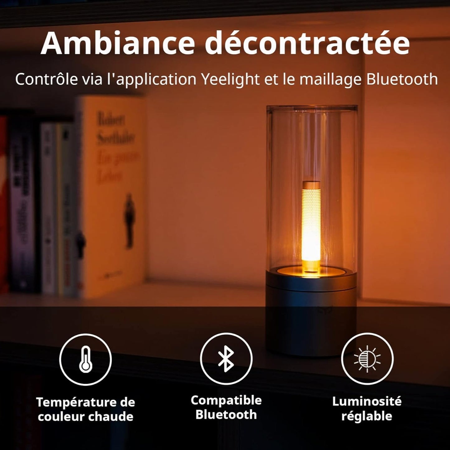 Lampe d'ambiance Yeelight.