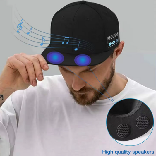 Casquette musical Bluetooth.