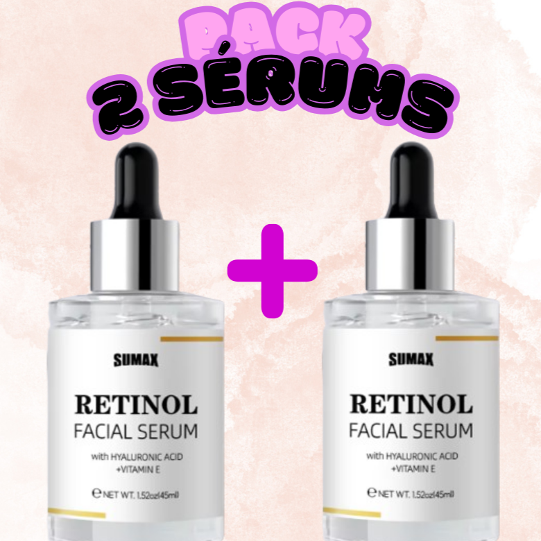 Pack de 2 sérum visage Somax Retinol.