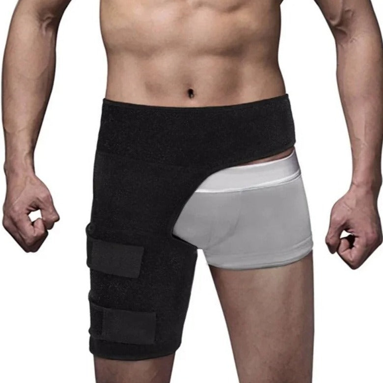 Ceinture de compression pour cuisses et hanches.